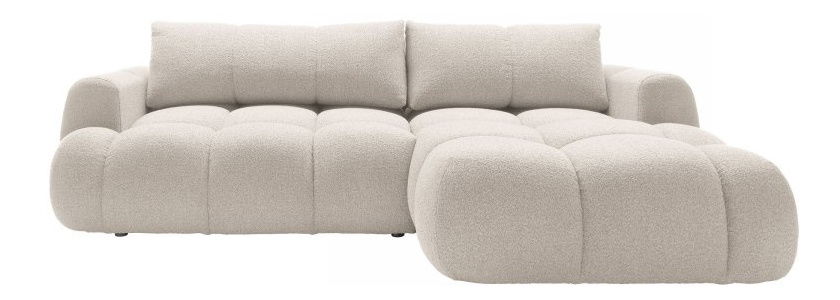 Rohová sedací souprava Zentono (krémová)