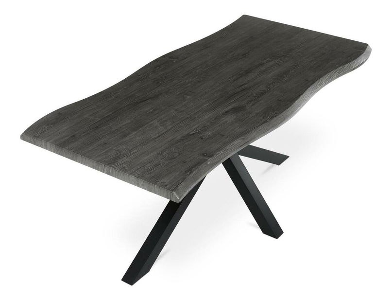 Jídelní stůl Heredado (dub šedý) (pro 8 osob)