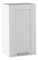 Horní kuchyňská skříňka Janne Typ 4 (světle šedá + bílá)
