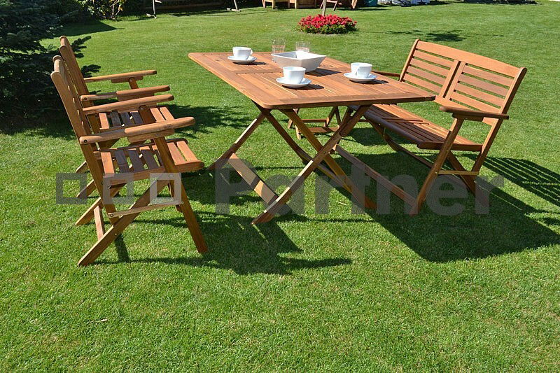 Záhradní nábytek Westminster 1+2+2 (Akácie)