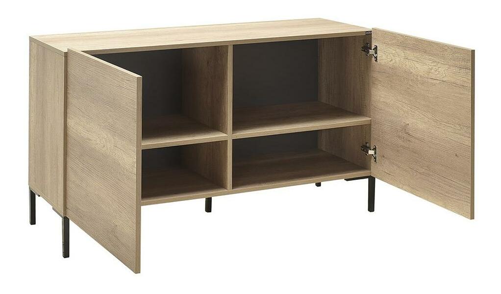 TV skříňka Thea 2 (světlé dřevo)