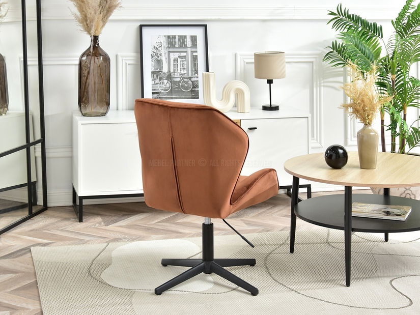 Křeslo Velma S (měděná + černá)