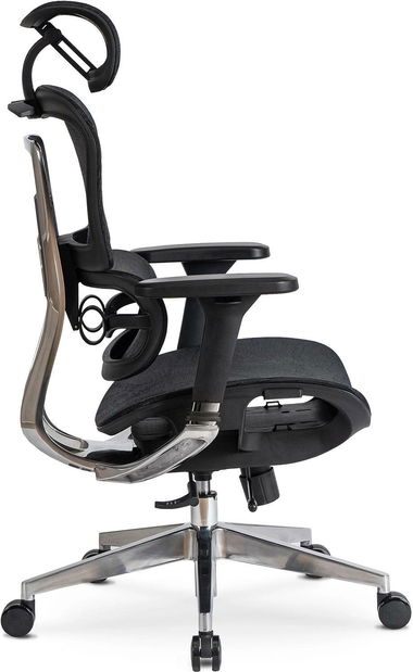 Kancelářské křeslo Necesarias (černá)