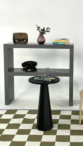 Příruční stolek Lilia L (černá)