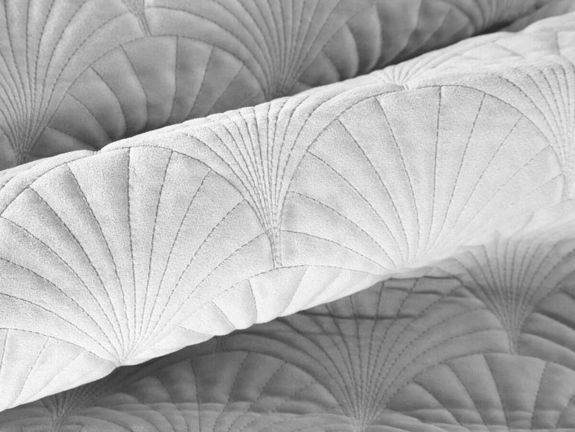 Přehoz na postel 210x170 cm RIA (bílá)