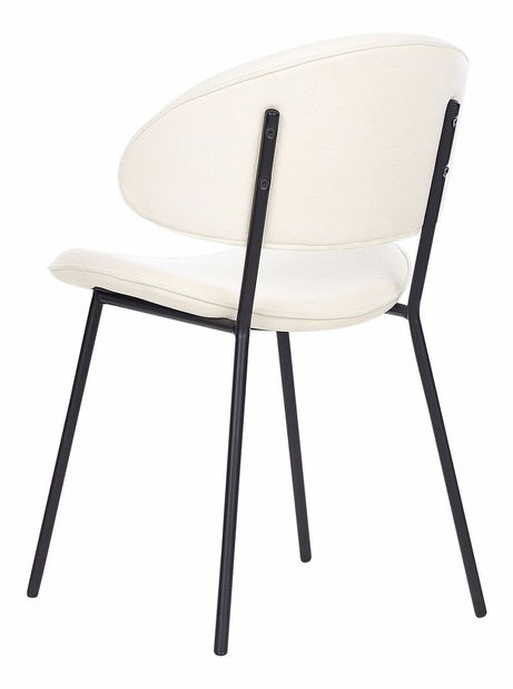 Set 2 ks jídelních židlí Kiaza (béžová)