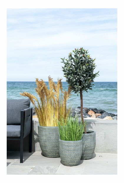 Umělá ozdobná tráva Sinmona (přírodní)