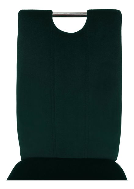 Jídelní židle Don Juan NEW (smaragdová + chróm)