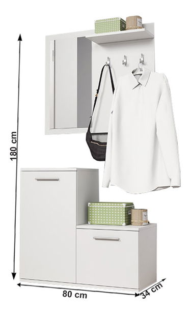 Předsíň Mideth (bílá)