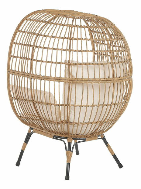 Zahradní křeslo Valentin (přírodní)