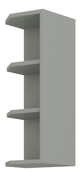 Horní kuchynský regál Edison 30 G 72 ZAK (bilá)
