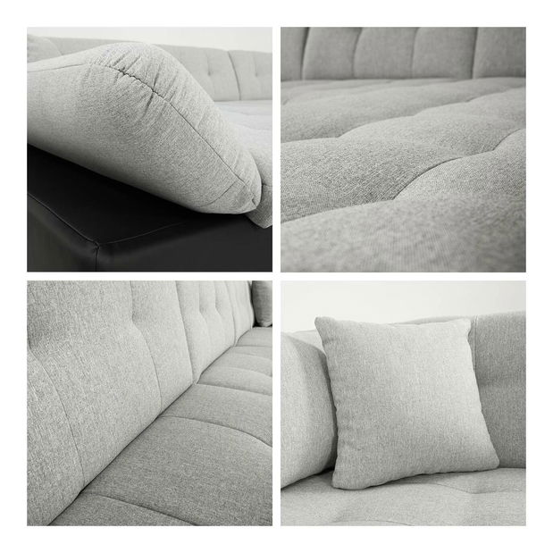 Rohová sedačka Calla (P) U (Soft 017 + Kronos 22 + Kronos 02)