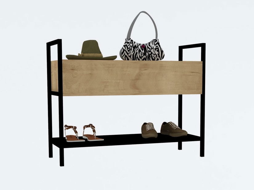 Botník (skříňka na boty) Tosina 3 (dub zafírový)