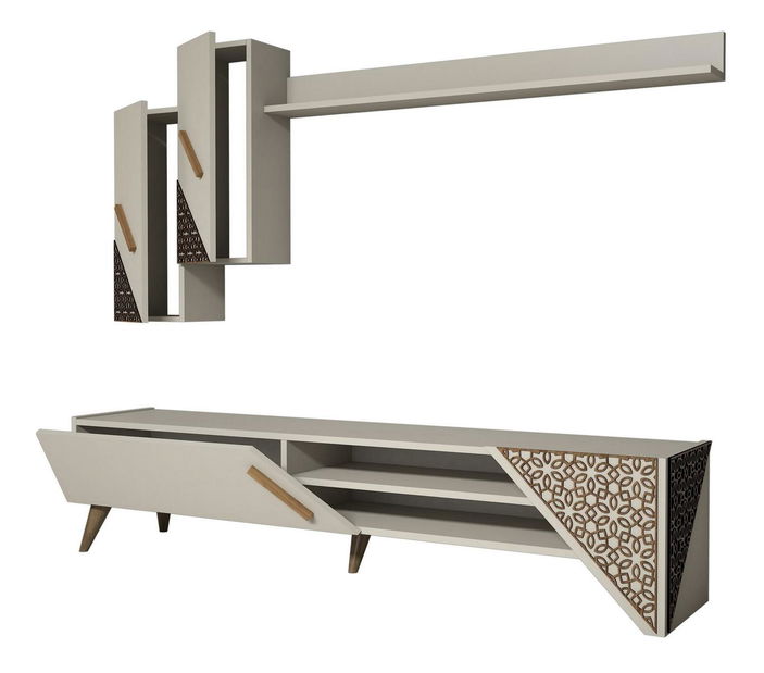 Obývací stěna Berny (krémová)