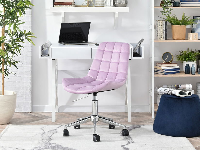 Židle Eleanor (šeřík + chromová)