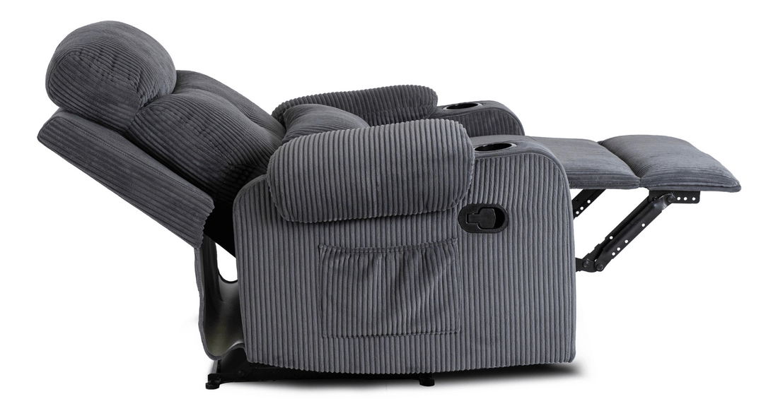 Polohovací křeslo Trigesimo (šedá)