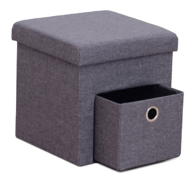 Taburet Seldi (šedá)