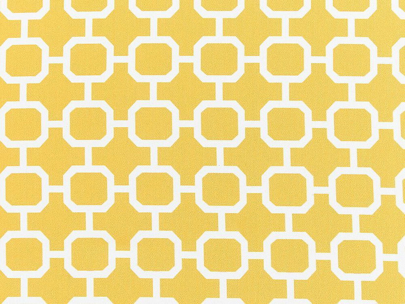 Sada 2 ozdobných polštářů Terno (žlutá)