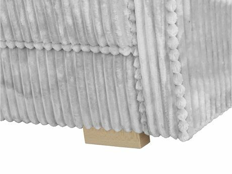 Rozkládací křeslo Carivia Piano I (světle šedá) (s úl. prostorem)