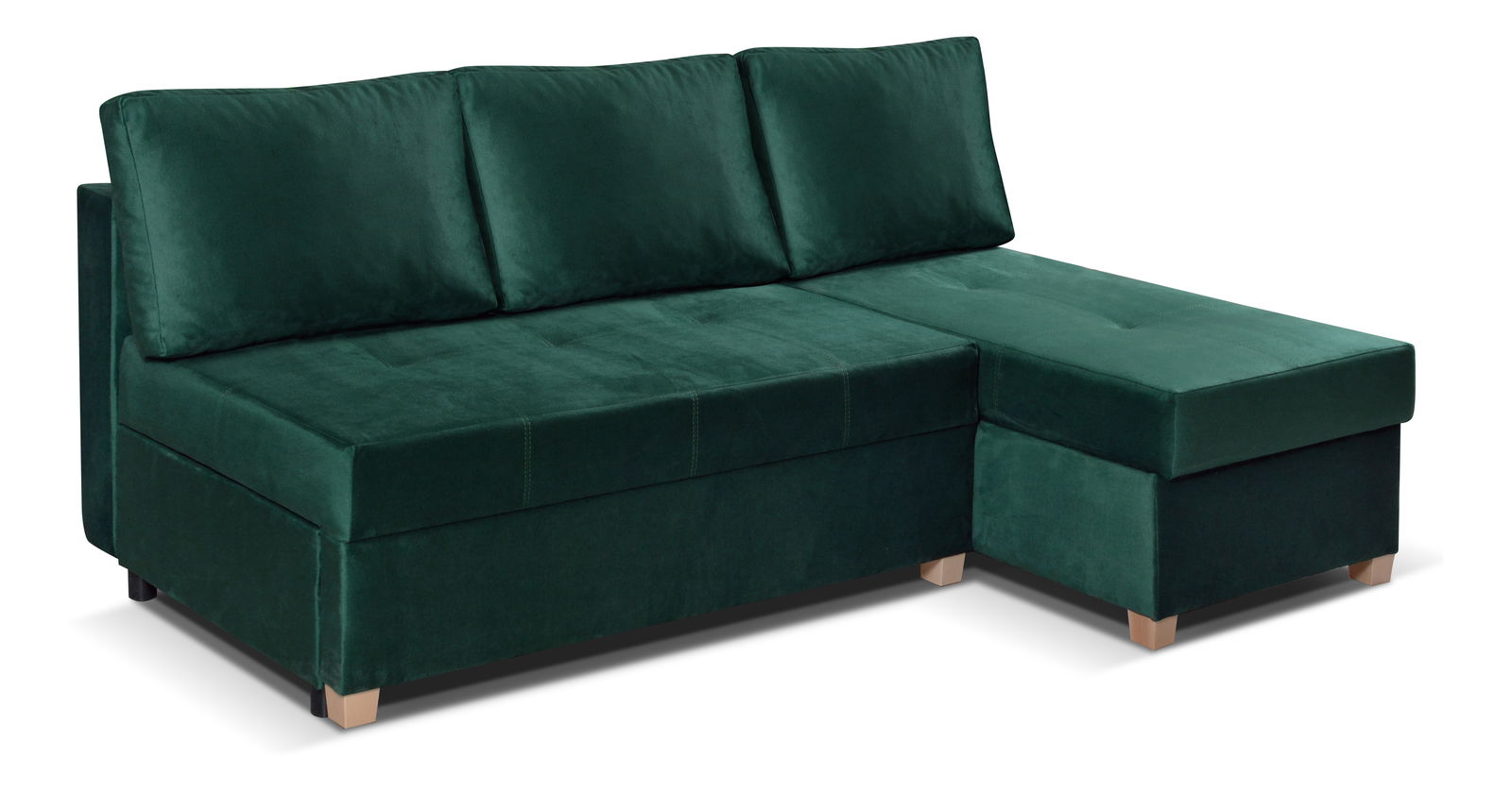 Rohová sedačka Manimi 03 (tmavozelená) (P)