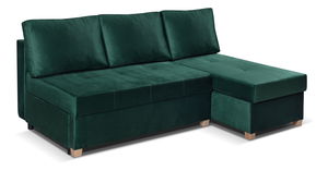 Rohová sedačka Manimi 03 (tmavozelená) (P)
