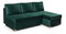 Rohová sedačka Manimi 03 (tmavozelená) (P)