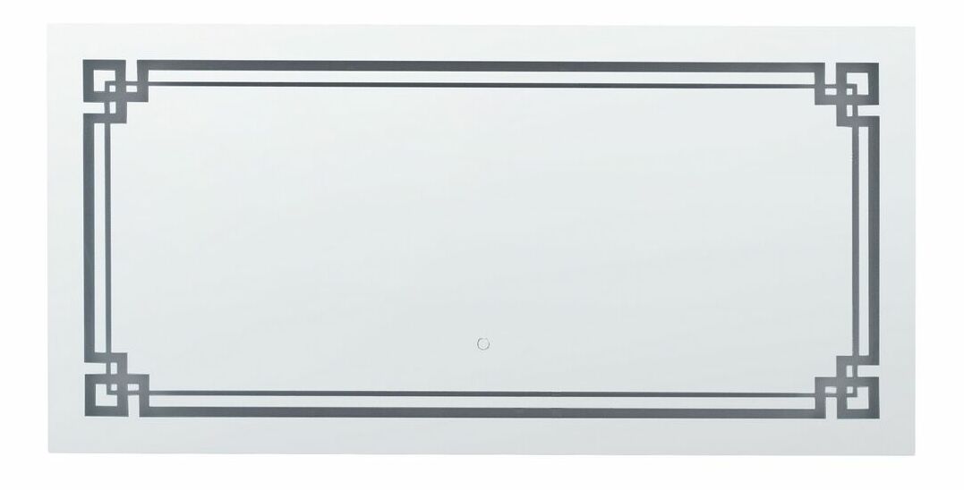 Nástěnné zrcadlo Aston (stříbrná)