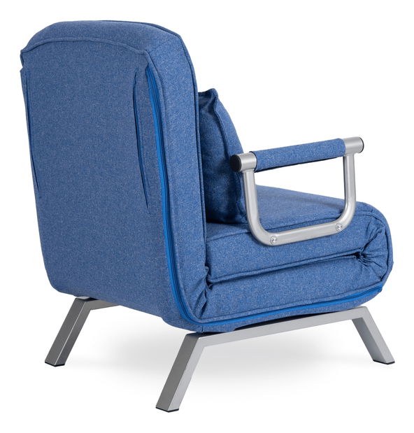 Rozkládací křeslo Bancarias (modrá)