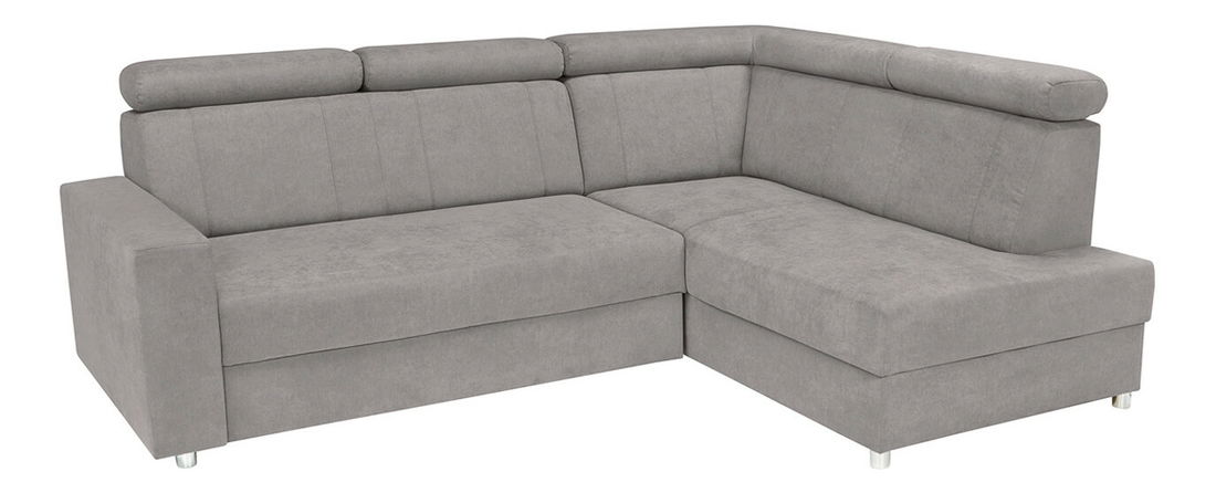 Rohová sedací souprava BRW Lone 2F.RECBK (šedá) (P)