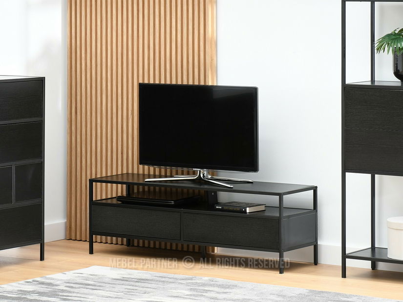 TV stolek/skříňka Subsidios (černá)