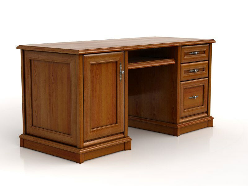 PC stolek BRW KENT EBIU 158K (Kaštan)