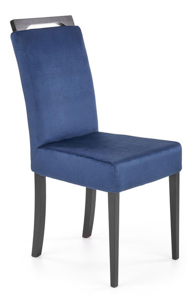Jídelní židle Centura (modrá + černá)