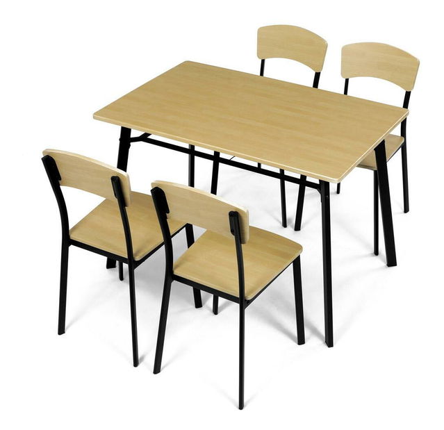 Jídelní set Aeroplano (dub divoký) (pro 4 osoby)