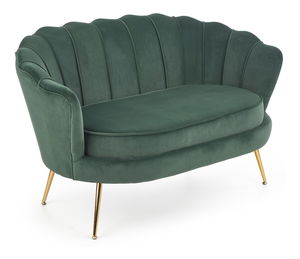 Pohovka Altha XL (zelená + zlatá)