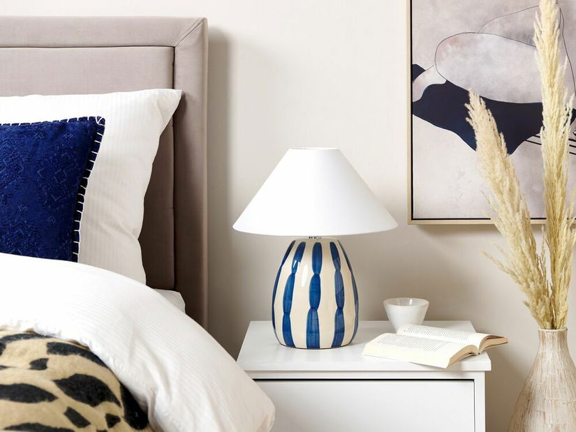 Stolní lampa Lucza (béžová)