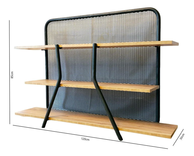 TV stolek/skříňka Nosoma (černá + borovice atlantická)