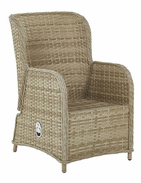 Zahradní set POZZO (béžová) (pro 2 osoby)