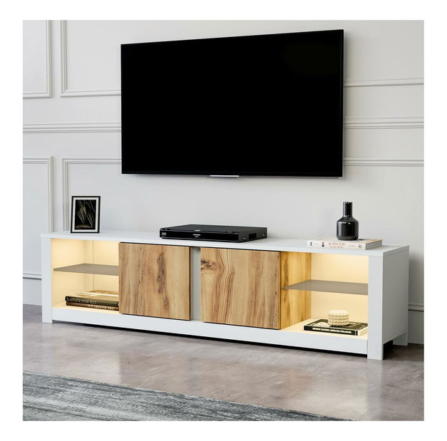 TV stolek/skříňka Adios (dub bílý)