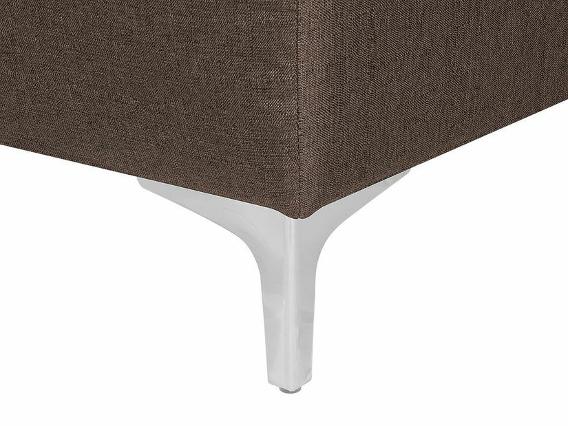 Rohová sedací souprava U ABERLADY (hnědá)