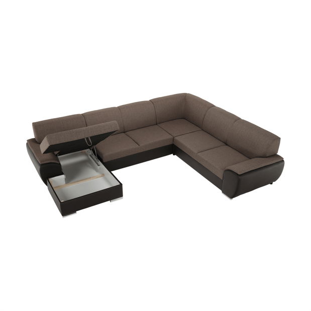 Rohová sedací souprava U Emma U (L)