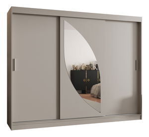 Šatní skříň 250 cm Milain (kašmír)