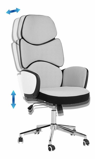 Kancelářské křeslo Seiarra (šedá)