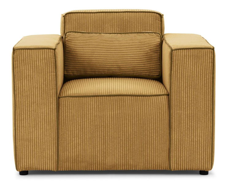 Křeslo Castello (hořčicová) 