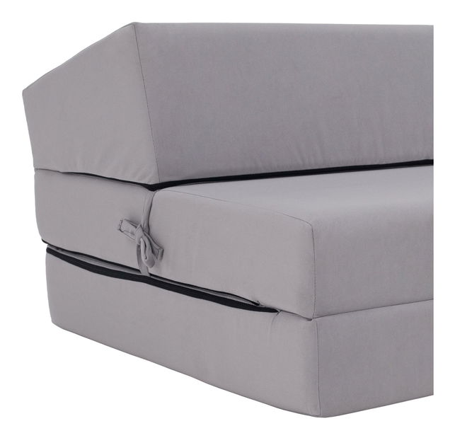 Rozkládací křeslo Viajado (světle šedá)