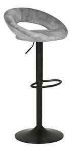 Barová židle Amabilidad (šedá)