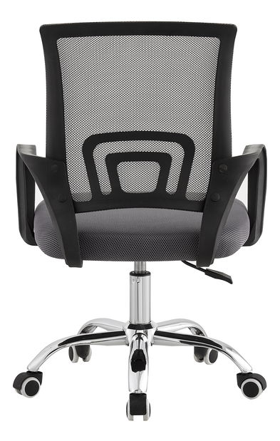 Kancelářské křeslo Declan (šedá + černá)