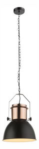 Závěsné svítidlo Kutuma 15282 (klasické) (měděná + černá)