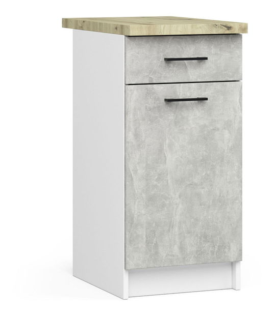 Kuchyňská sestava 240 cm Ozara II B (beton)