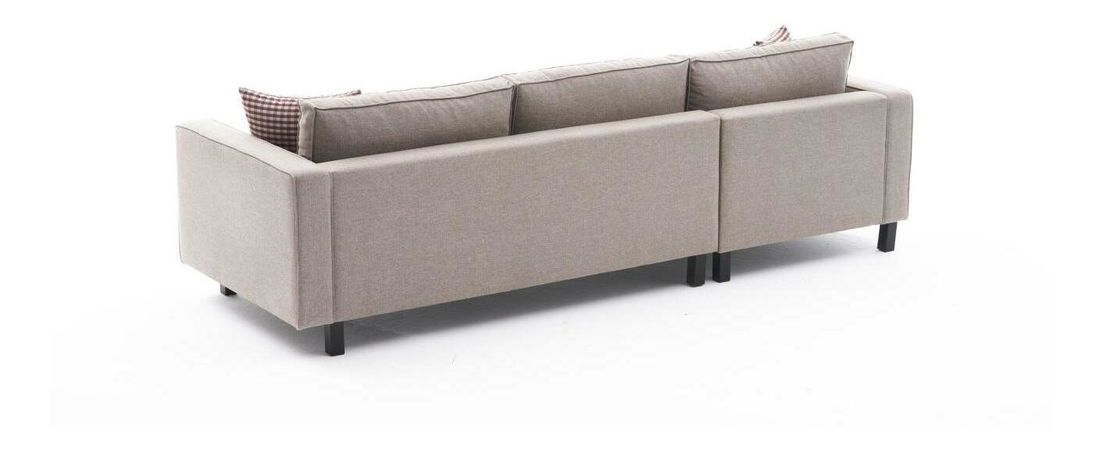 Rohová sedačka Kalen 1 (L) (krémová)