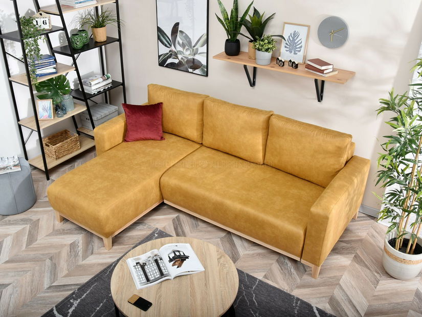 Rohová sedačka Salida (dub)